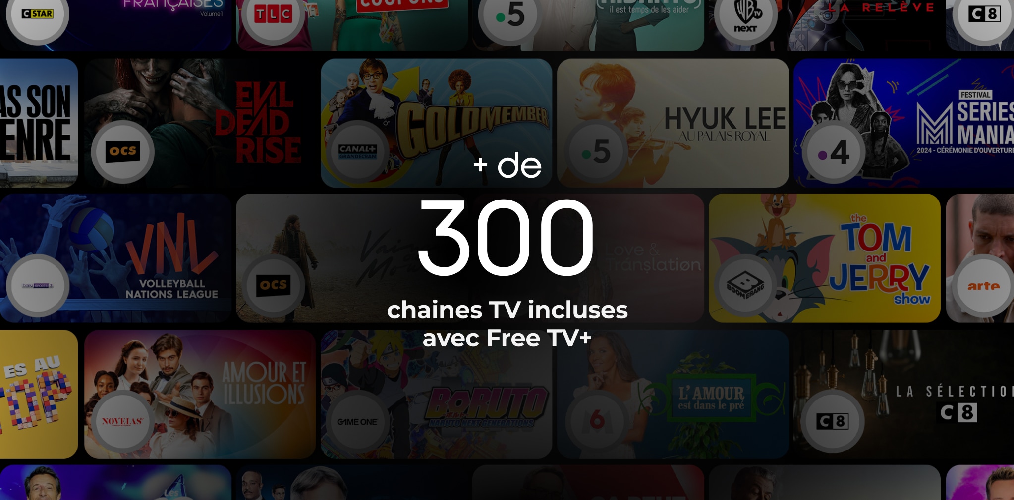 images des chaines tv disponibles