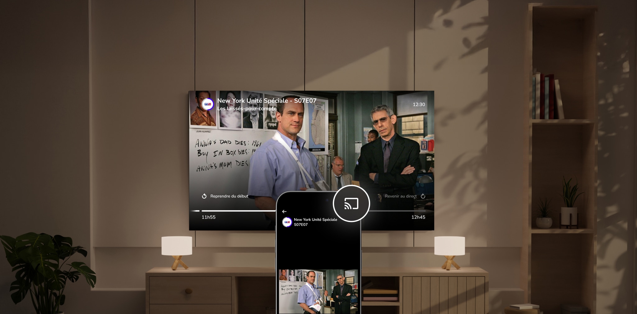 {présentation de l'application mobile Free TV
