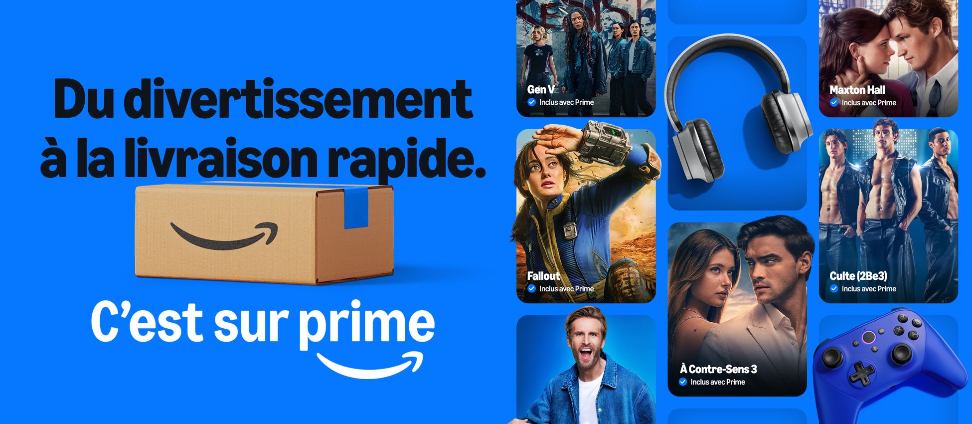 Du divertissement à la livraison rapide