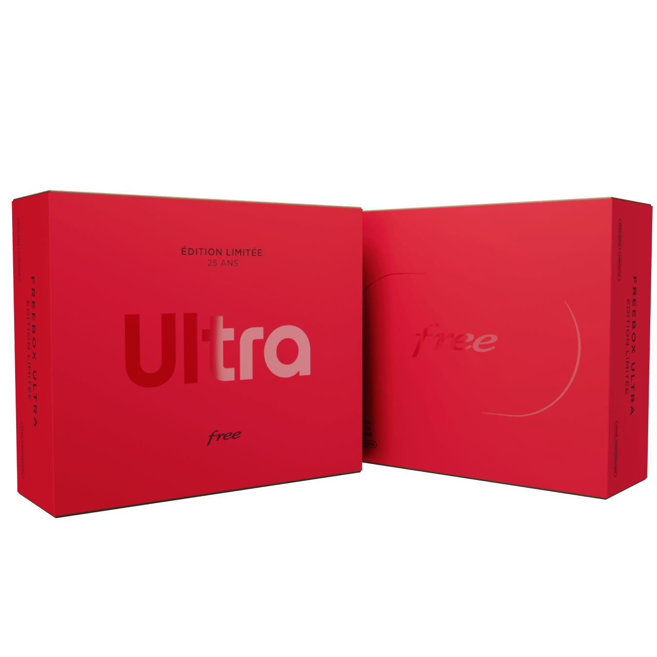 emballage Freebox Ultra Édition Limitée